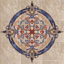 Flower waterjet marble stone tiles design floor pattern medallion